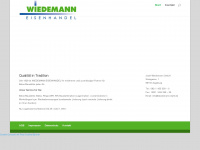 wiedemann-stahl.de Webseite Vorschau