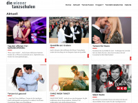 wiener-tanzschulen.at Webseite Vorschau