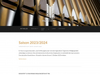 wiener-orgelkonzerte.at Webseite Vorschau