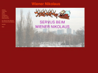 wienernikolaus.at Webseite Vorschau