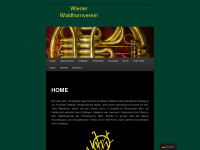 wienerwaldhornverein.at Webseite Vorschau