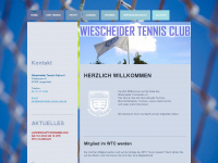 wiescheider-tennis-club.de Webseite Vorschau