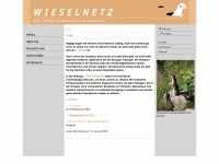 wieselnetz.ch Webseite Vorschau