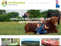 wiesenhof-elbe.de Webseite Vorschau