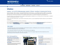 wiesheu-moosburg.de Webseite Vorschau