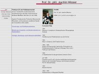 wiesner-prof-politik.de Webseite Vorschau