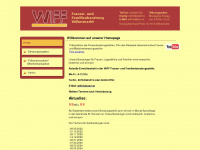 wiff-vk.at Webseite Vorschau