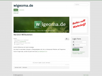 wigeoma.de Webseite Vorschau