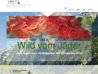 wild-vom-jaeger.ch Webseite Vorschau