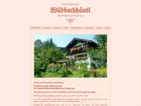 wildbachhaeusl.de Webseite Vorschau