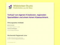 wildchrueter-chuchi.ch Webseite Vorschau