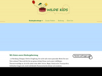 wilde-kids.de Webseite Vorschau