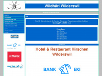 wildhaeri.ch Webseite Vorschau