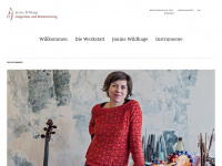 wildhage-violins.de Webseite Vorschau