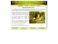 wildholz-ideen.de Webseite Vorschau