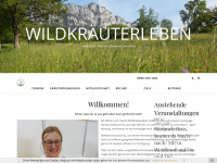 wildkraeuterleben.at Webseite Vorschau