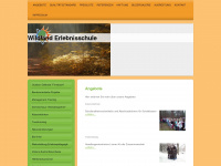 wildland-erlebnisschule.de Webseite Vorschau