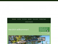 wildpark-mainz.de Webseite Vorschau