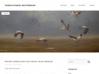 wildtiermaler.de Webseite Vorschau