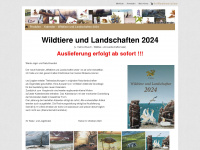 wildtierkalender.de Webseite Vorschau