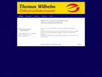 wilhelm-elektro.de Webseite Vorschau