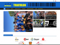 hsv-weimar-triathlon.de Webseite Vorschau