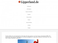 lipperland.de Webseite Vorschau