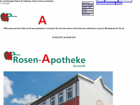 apotheken-arnstadt.de Webseite Vorschau