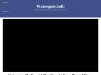 watergate.info Webseite Vorschau