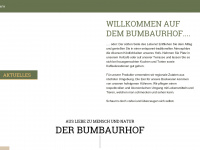 bumbaurhof.de Webseite Vorschau