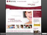 sabinekania.de Webseite Vorschau