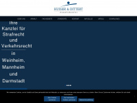 husser-dittert.de Webseite Vorschau