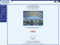 hno-muenchen-airport.de Webseite Vorschau