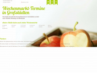 mein-wochenmarkt.com Webseite Vorschau