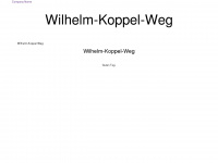 Wilhelm-koppel-weg.de