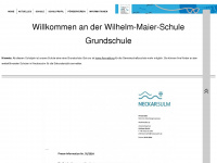 wilhelm-maier-schule.de Webseite Vorschau