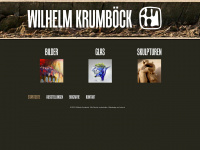 wilhelmkrumboeck.at Webseite Vorschau