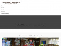wilhelmsburger-apotheke.de Webseite Vorschau
