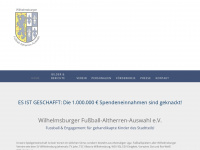wilhelmsburger-altherren-auswahl.de Webseite Vorschau