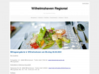 wilhelmshaven-regional.de Webseite Vorschau