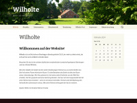 wilholte.de Webseite Vorschau