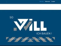 will-hausbau.de Webseite Vorschau