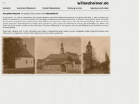 willanzheimer.de Webseite Vorschau