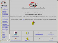 wille-arbeitsschutz.de Webseite Vorschau