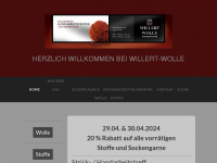 willert-wolle.de Webseite Vorschau