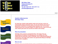willi-biber-video.ch Webseite Vorschau