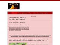 williamine.de Webseite Vorschau
