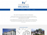 willibald-bauen.de Webseite Vorschau