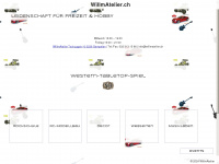willmatelier.ch Webseite Vorschau