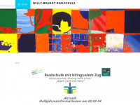 willy-brandt-realschule.de Webseite Vorschau